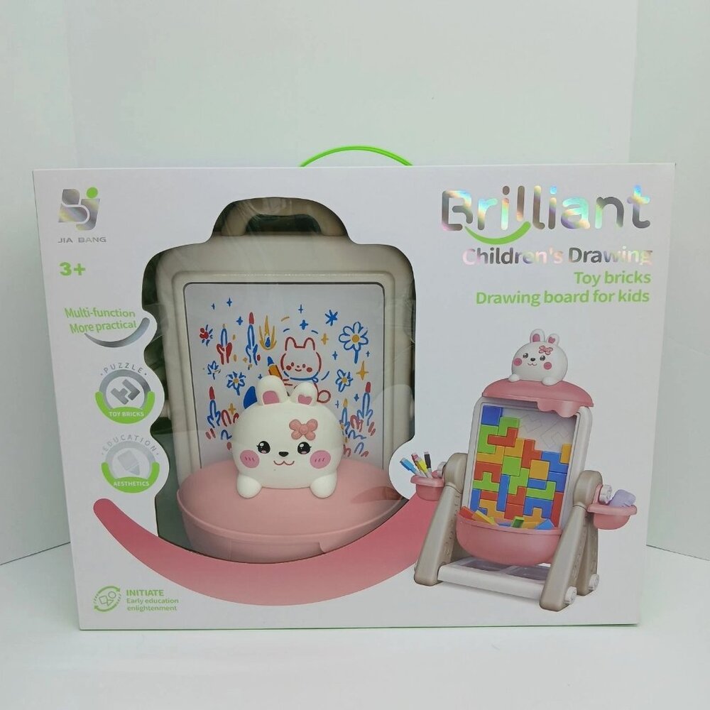Children Drawing Toy bricks drawing board for girls